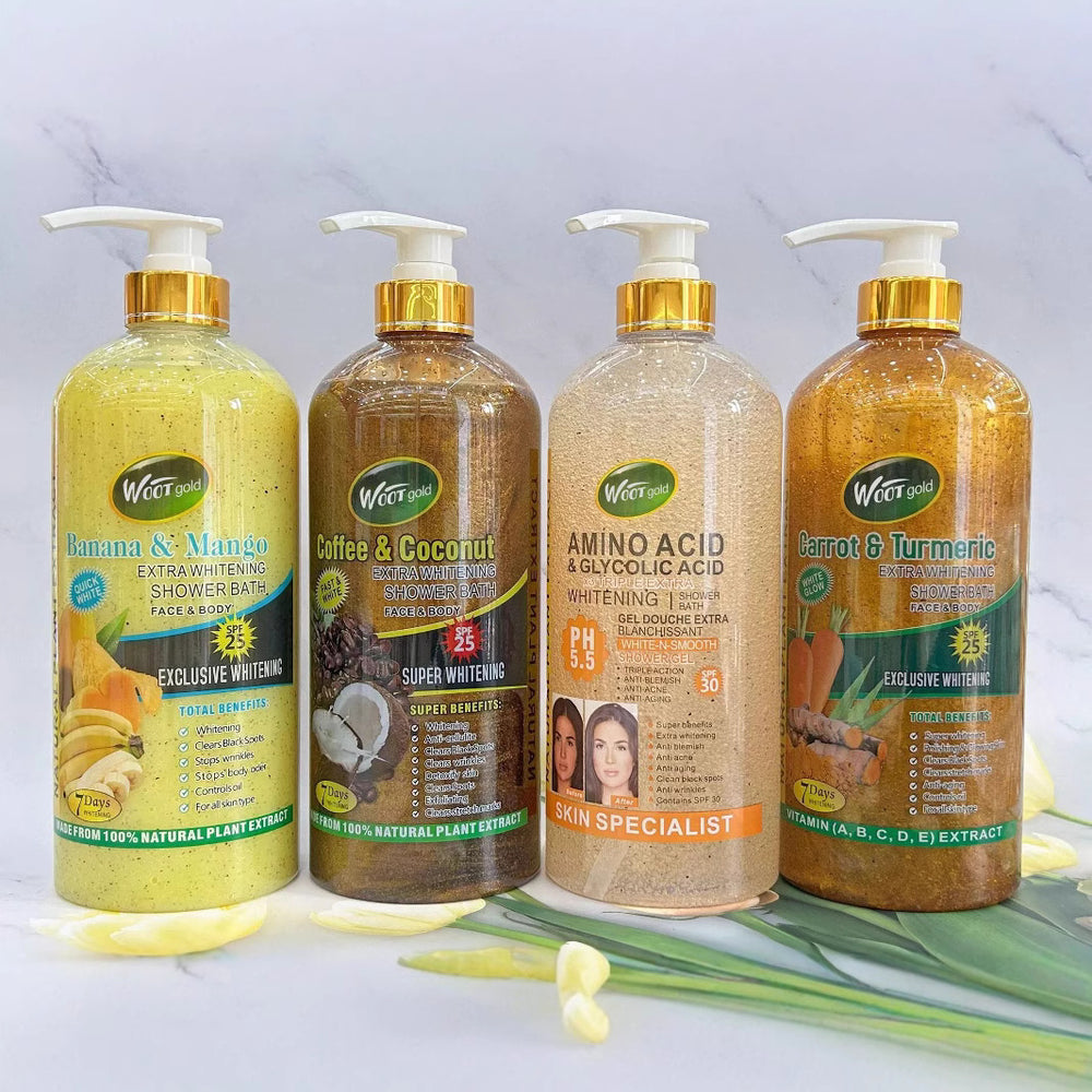 silky milk shower gel 1000ml, cleansing & moisturizing carrot scrub body wash, wholesale for export