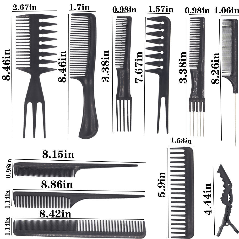 Comb, cloth, cloak, scissors, hairpin, 20-piece hairdressing tool suit, hairdressing tool, hair dyeing and baking oil supplies, hair brush