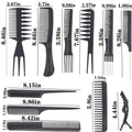 Comb, cloth, cloak, scissors, hairpin, 20-piece hairdressing tool suit, hairdressing tool, hair dyeing and baking oil supplies, hair brush