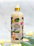 milk candy scrub shower gel coffee purifying shower gel cleansing moisturizing brightening turmeric shower gel 1000