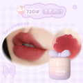 Novo sweet dream lightweight velvet lip clay - matte, long-lasting, waterproof, smudge-proof, student-friendly, brightening lipstick