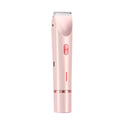 new women's electric double-headed epilator for intimate, underarm, and leg hair removal - body hair shaver