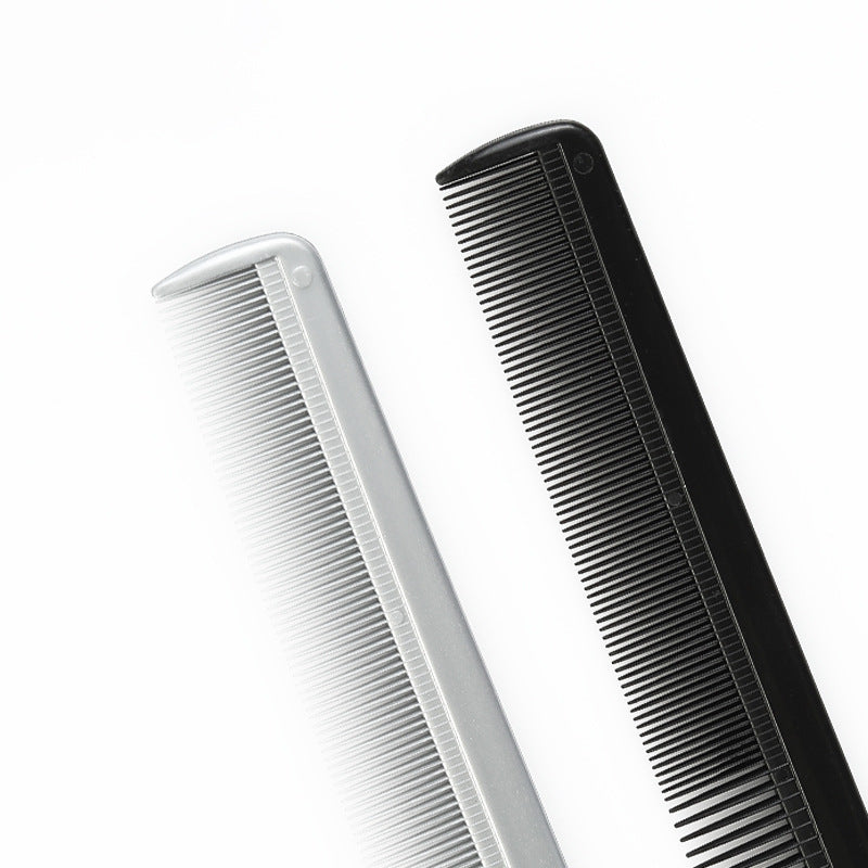 Diao long comb with dense teeth styling comb for home hair salon hairdressing plastic comb double-headed hairdressing tool can be wholesaled