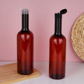 Pet plastic squeeze bottle dispenser - empty bottles for shampoo, body wash, conditioner