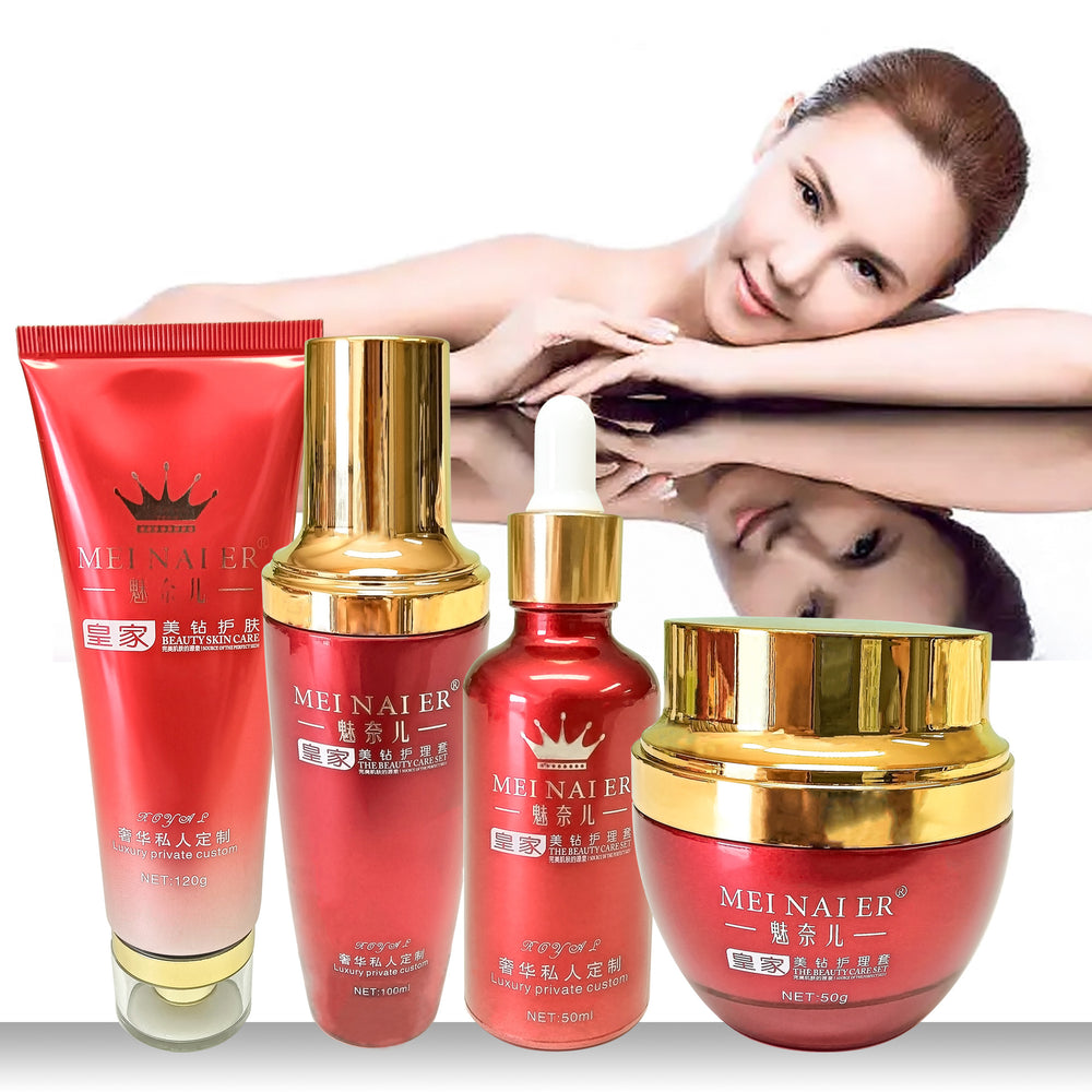 age mystery diamond skin care suit water moisturizing repair brightening skin color water emulsion cosmetic kit