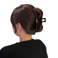 Classy sense mori girl hair clip for women summer oversized hair clip for the back of the head shark clip headwear hairpin