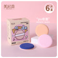Meniko even powder hair-styling makeup air cushion puff soft liquid foundation sponge puff for wet and dry use
