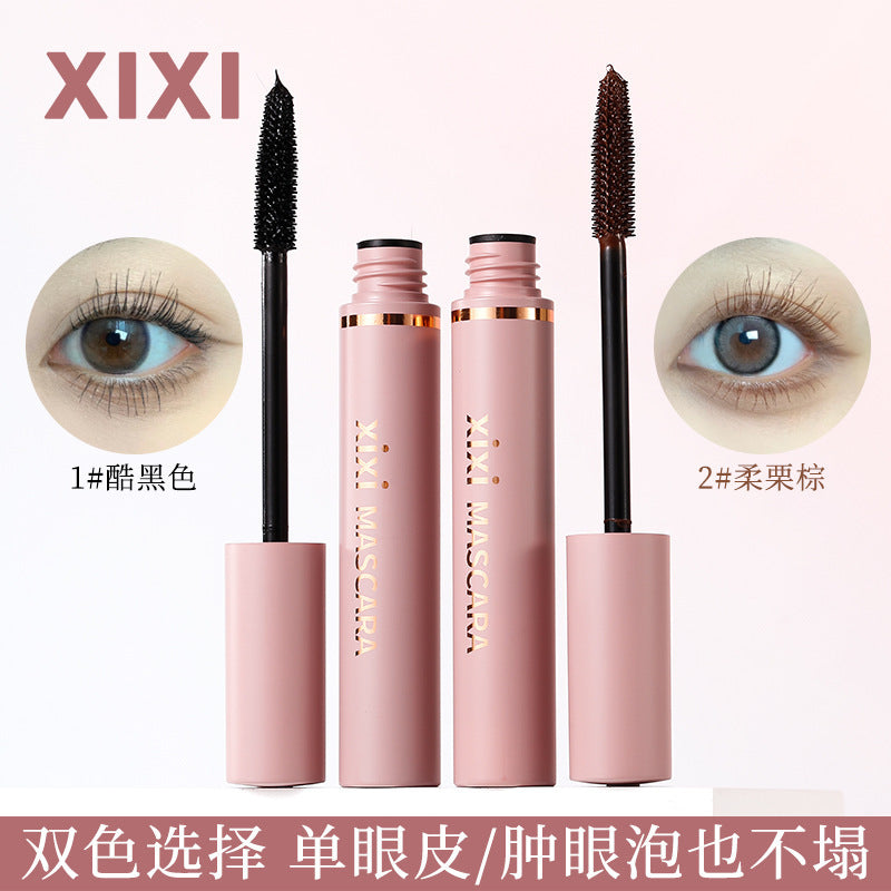 Makeup xixi wen yu curl mascara naturestereo slim long hair-styling roots clear waterproof sweatproof non-smudge