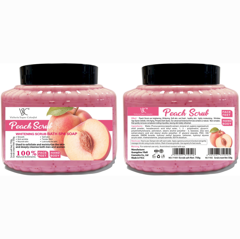 exclusive body scrub 550g exfoliating chicken skin whole body whitening deep cleansing bath spa