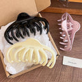 French retro oversized claw clip for thick hair, ponytail holder, 2024 new trendy hair clip, hair accessory