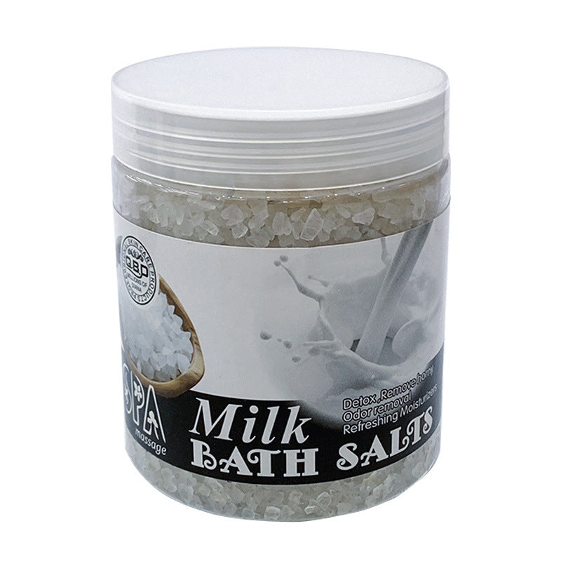 exclusive scrub crystal salt fragrance bath coarse salt exfoliating chicken skin sea salt bath and foot soak 350g