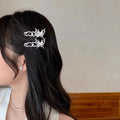 Cool moonstone butterfly hairpin for women accessible luxuryclassy exquisite hairpin cold style casualeasiest for match one-word clip