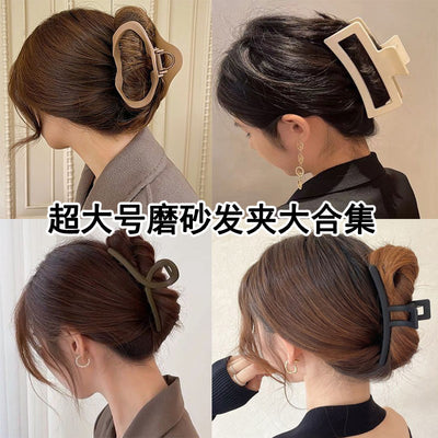 Hair clip for women's back of head, summer shark clip, high-end hair clip, large hair clip, 2023 new style