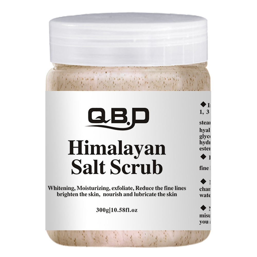 rose facial & body scrub - milk & almond cleansing exfoliating bath scrub & massage cream 350g