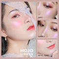 Makeup hojo stereo high-gloss contouring palette, fine shimmering diamonds, face brightening, high-gloss powder, mashed potatoes, high-gloss cream
