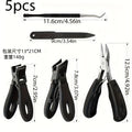 amazon nail clippers and nail groove pliers combo suit, eagle mouth pliers, special manicure tools for ingrown nails and thick toes