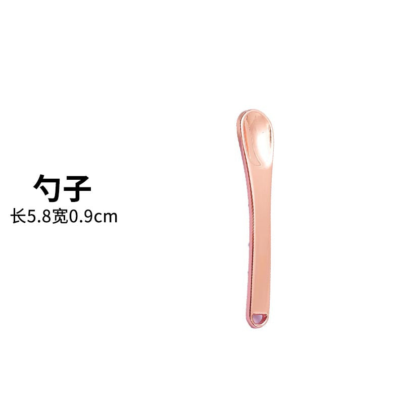 Factory direct metal eye cream spoons - cosmetic beauty tools - zinc alloy eye cream applicators - facial massage sticks