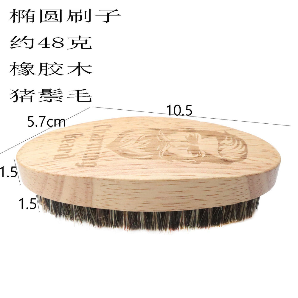 bristle beard brush head brush broken hair brush hairdressing hair brush soft bristle wooden handle neck brush cleaning brush hairdressing supplies