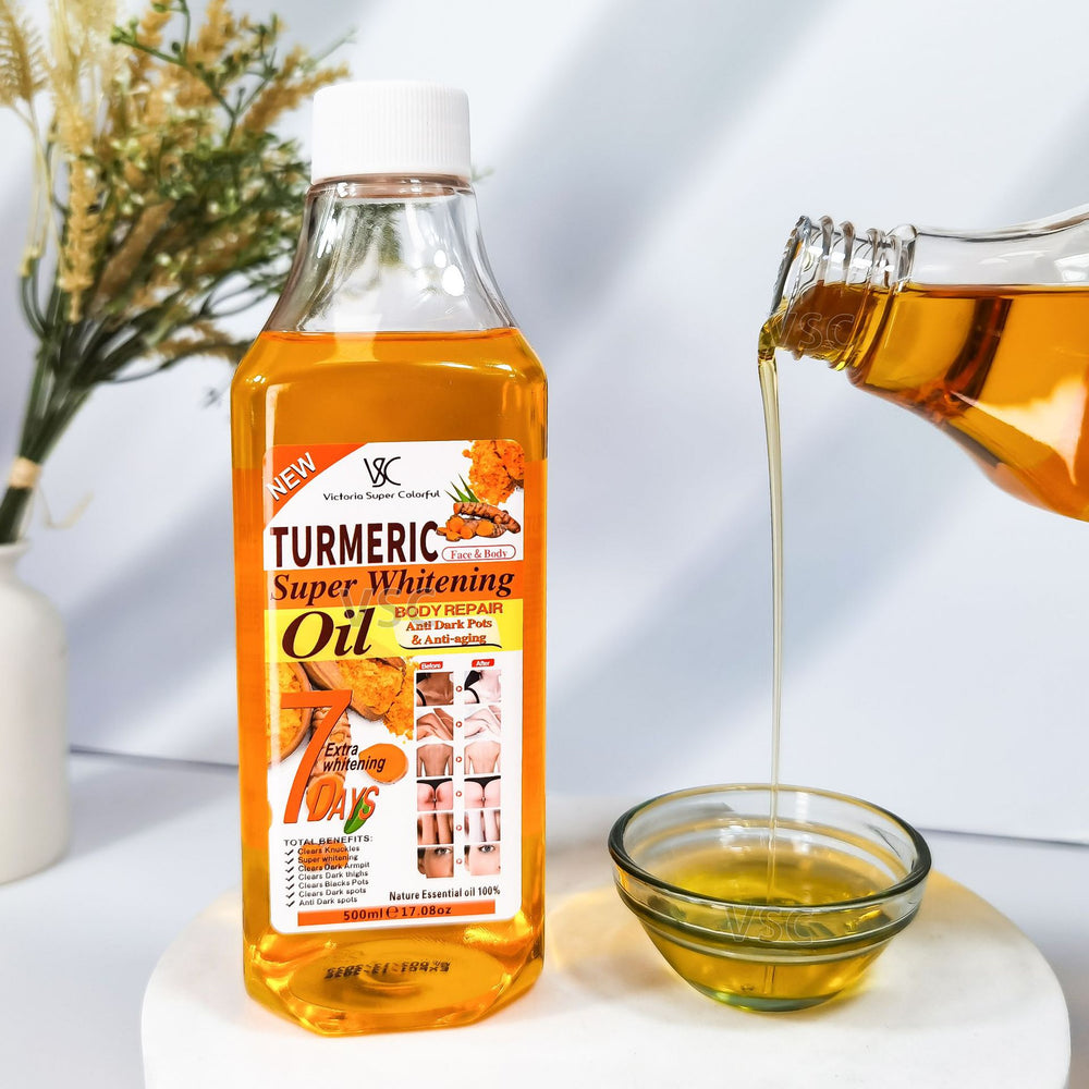 turmeric essential oil for face and body: brightening, hydrating, firming, dark spot correcting, moisturizing massage oil with argan oil for smooth skin
