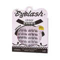 Jonbos glue-free self-adhesive false eyelashes - natural style, double-tip sunflower lashes, 5d baby curl, pre-adhered strips