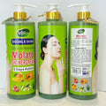 fruit fragrance molato shower gel scrub, blackening shower gel, cleansing, moisturizing and brightening soap 1000ml