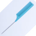 in stock steel needle comb pointed tail comb high temperature resistant highlighting hair distribution long tail comb hair cutting sectioning comb hairdressing styling comb