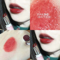 Herorange condensation lipstick moisturizing pure desire white boiled water nude pink whitening mirror water glossy lipstick