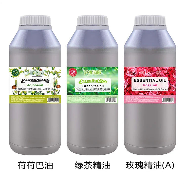 Skincare natural plant essential oil face body moisturizing oil massage brightening hydrating nourishing 1kg cross-border e-commerce