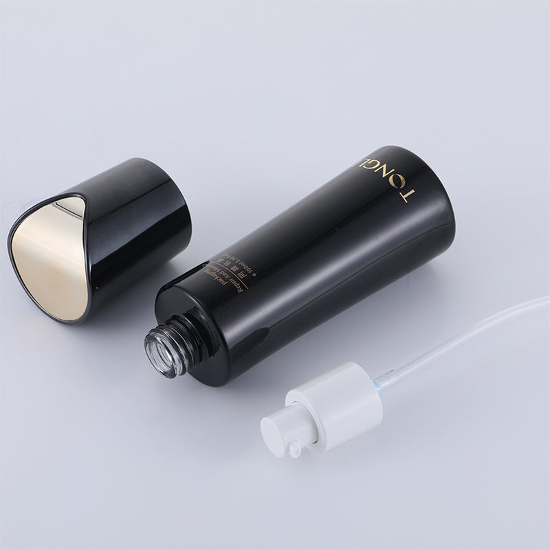 Ready-to-ship cosmetic glass spray bottle set, including 120ml lotion/serum glass bottles and 50g cream jars, direct from the manufacturer