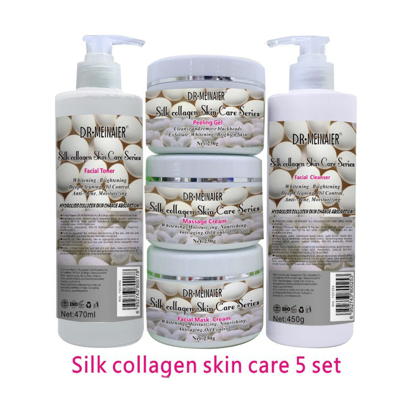 rose beauty salon skincare set - 5-piece massage skincare kit - wholesale for export