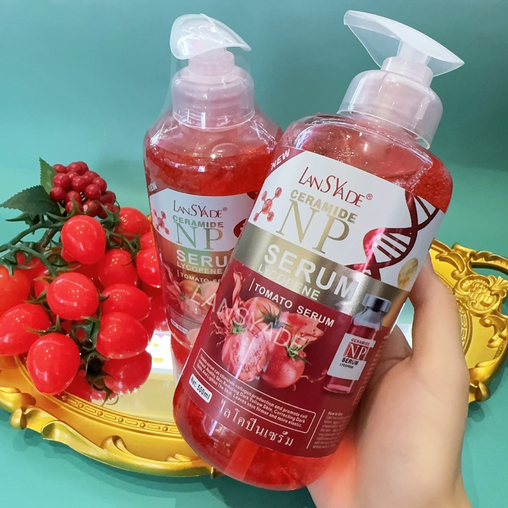 tomato extract ampoule essence fruit acid moisturizing repair brightening and blackening serum 500ml