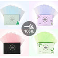 Beizi oil absorbing sheets, 100 count - summer facial cleansing oil control tissues, linen oil absorbing makeup tool - in stock