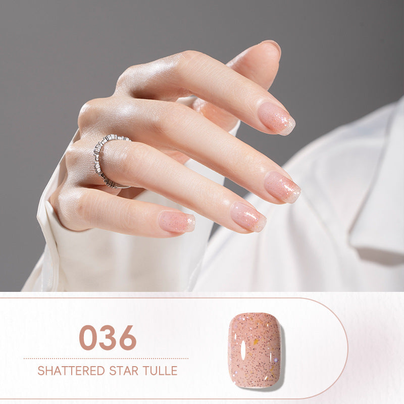 Kudan pure english cross-border special water-based nail polish no baking long-lasting quick-drying peelable 10ml polish