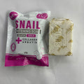 export bagged snail mucin handmade soap 80g - gentle cleansing, brightening, and suitable for all over body
