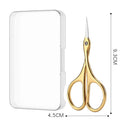 Golden swan scissors + plastic box
