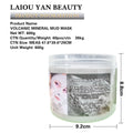 brightening and moisturizing volcanic mud mask firming and nourishing deep cleansing and hydrating mineral mud mask foreign trade wholesale