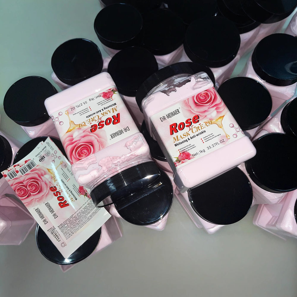 rose brightening mask, apply-on body mask, mask cream, rose massage cream 1kg - wholesale for export