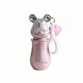 Gege bear cute moisturizing water-gloss lipstick student party pseudo-no makeup waterproof non-stick cup keychain lipstick