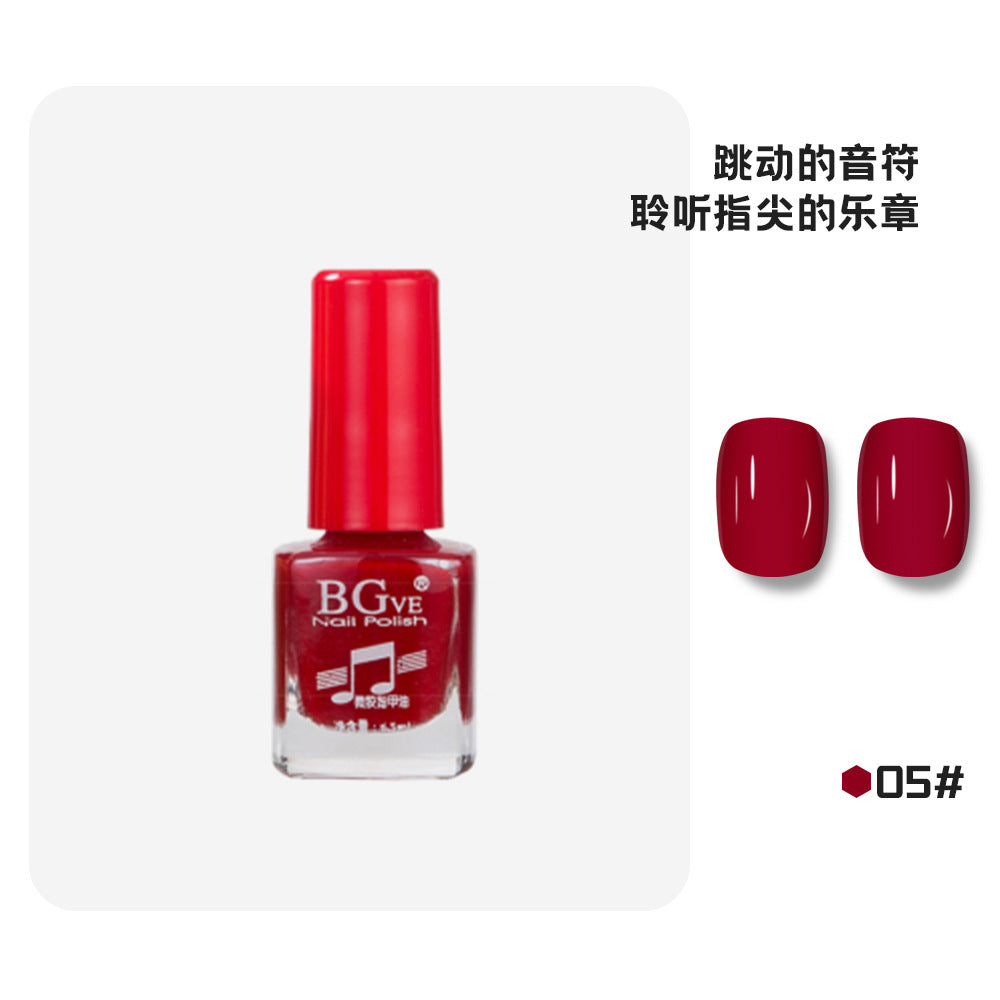 Long-lasting, oil-based, no-bake, peel-free nail polish. vibrant, small-batch nail polish for students. small bottle nail polish, 6.5ml
