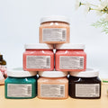 coffee ice cream scrub sugar bath salt to remove blackness, exfoliate and remove chicken skin, whole body bath salt scrub export