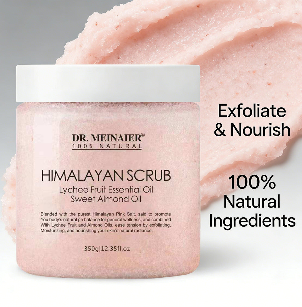 matcha green tea body scrub 350g - deep cleansing exfoliator with himalayan bath salts to improve keratosis pilaris (chicken skin)