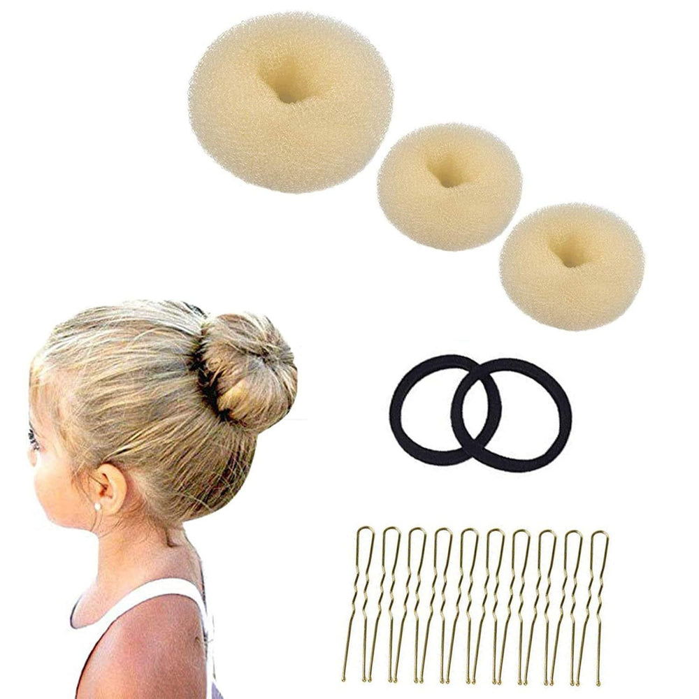 Factory direct sales opp ball head styling hair set donut does not hurt hair fluffy hair curler to tie hair