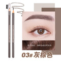 Wodwod ultra-fine brow definer - waterproof, sweat-proof, smudge-proof. professional makeup artist formula with fine tip, hard core, and integrated brush