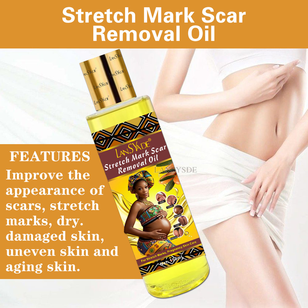 stretch mark oil lightening melanin pregnant oil moisturizing light lines repair essential oil 150ml