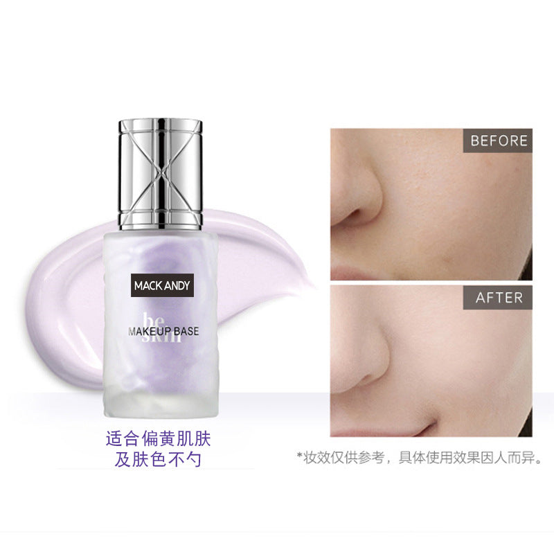Marco andy snowy repair cream - makeup primer, pore minimizer, concealer, moisturizing, brightening