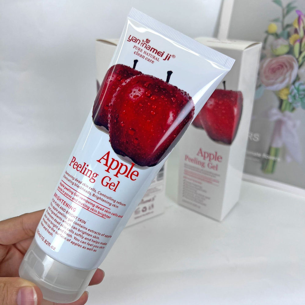 Export pomegranate exfoliating apple cucumber exfoliating gel scrub facial body gentle brightening gel