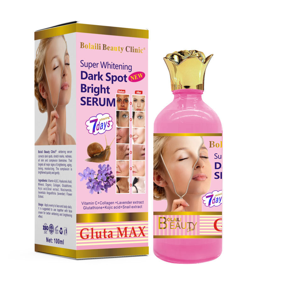 snail lavender essence 100ml - 7-day brightening & dullness-improving serum