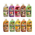 fruit scrub shower gel - moisturizing, deep cleansing, brightening carrot body wash 1000ml - for international trade