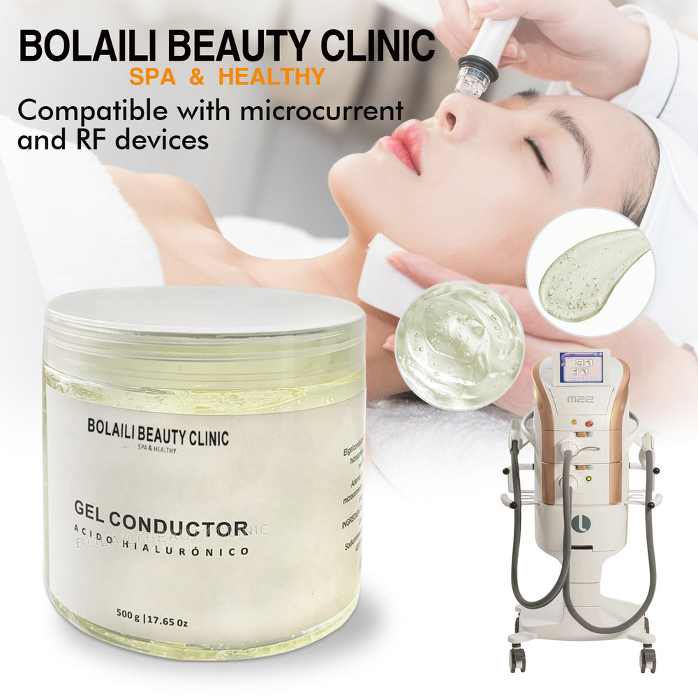 facial gel hyaluronic acid gel hydrating and firming instrument introduction massage gel export wholesale