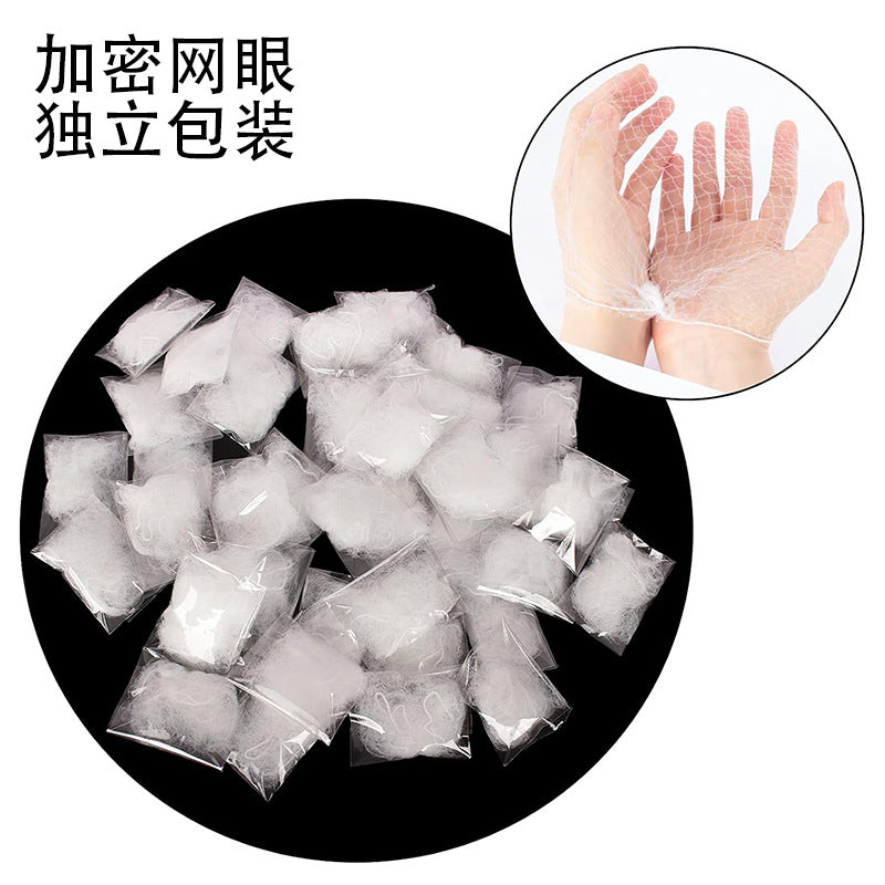 Invisible hair net - cross-border hot seller: nylon net cap for flight attendants, ballet dancers, and professional use - ultra-fine disposable hair net